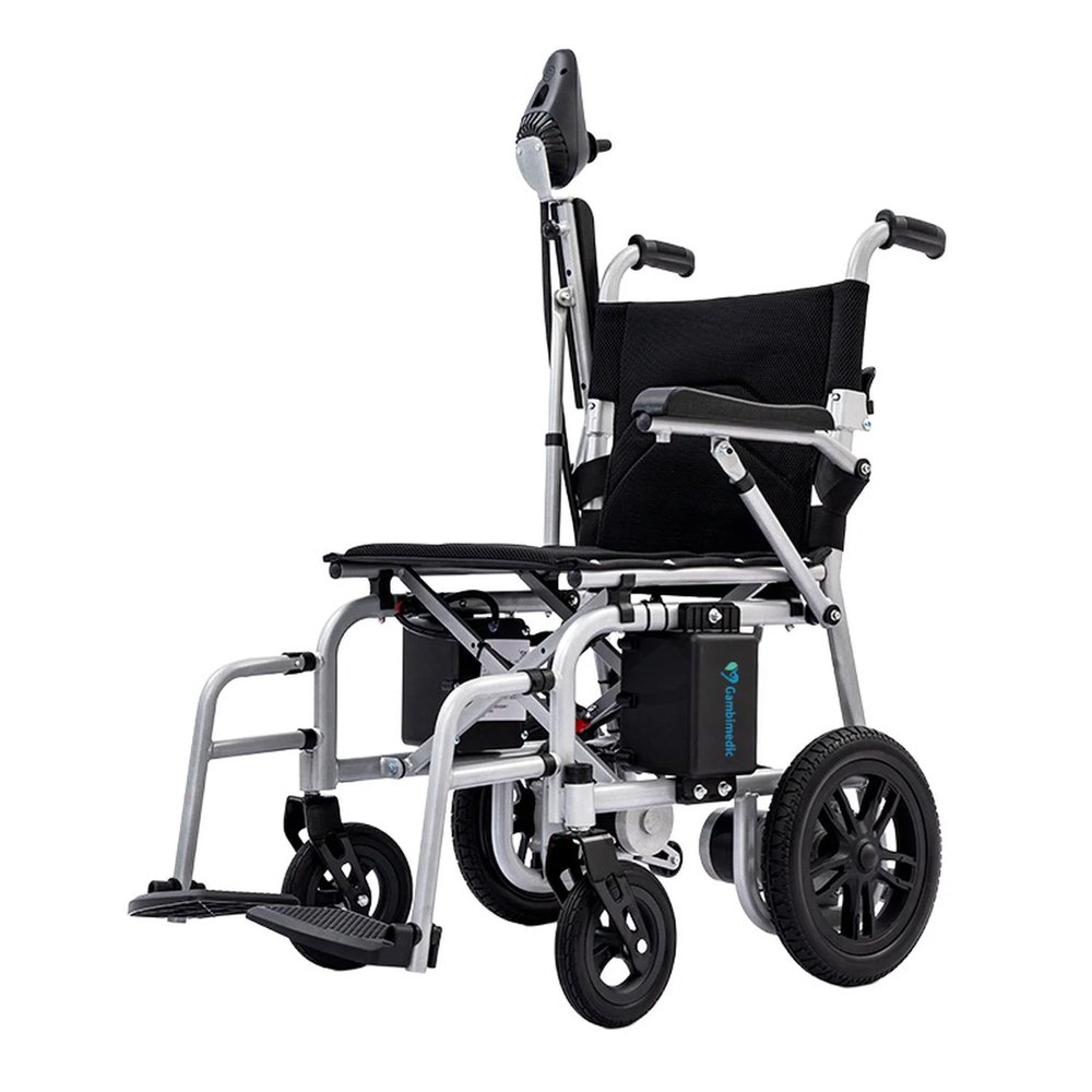 Silla de Ruedas Eléctrica Todoterreno de Acero, 2 Motores vista 2
