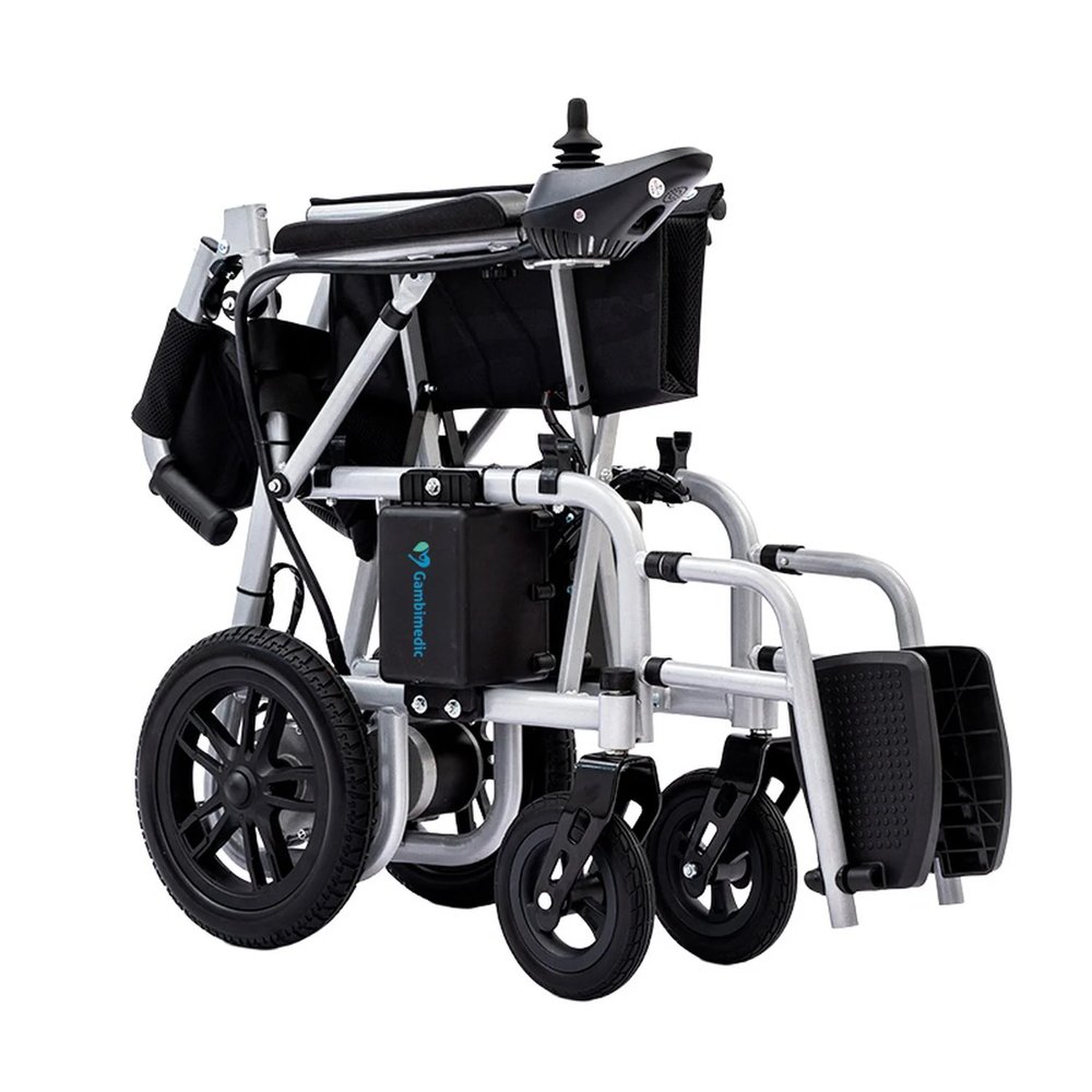 Silla de Ruedas Eléctrica Todoterreno de Acero, 2 Motores vista 4