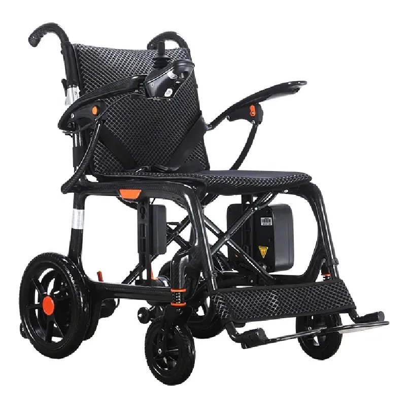 Silla de Ruedas Eléctrica Ultraligera de Fibra de Carbono vista 1
