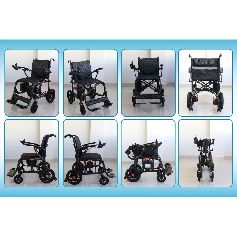 Silla de Ruedas Eléctrica Ultraligera de Fibra de Carbono vista 5