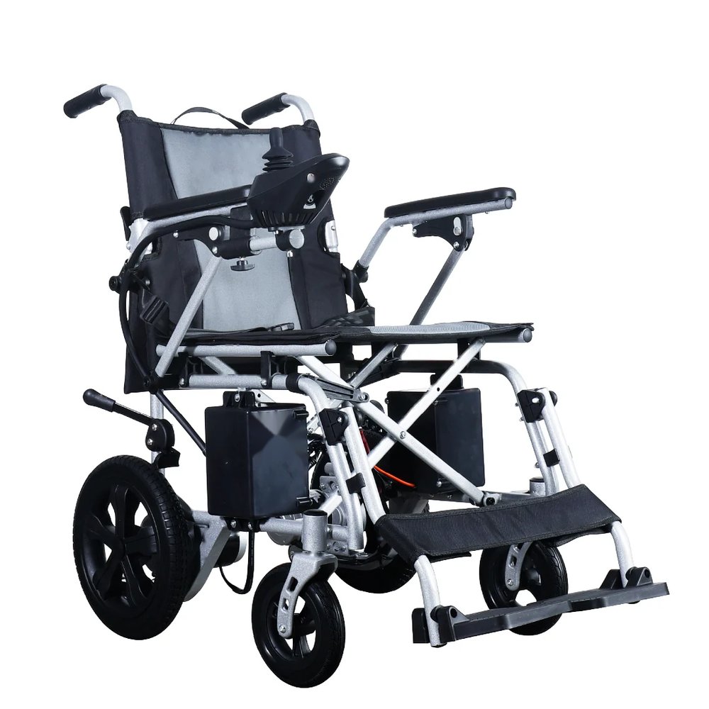 Silla de Ruedas Eléctrica de Acero 28 kg vista 1