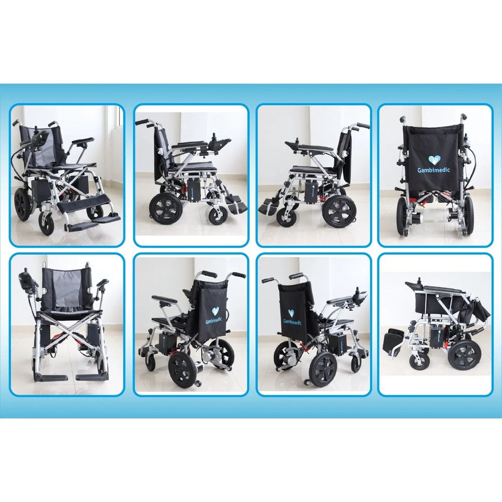 Silla de Ruedas Eléctrica de Acero 28 kg vista 7