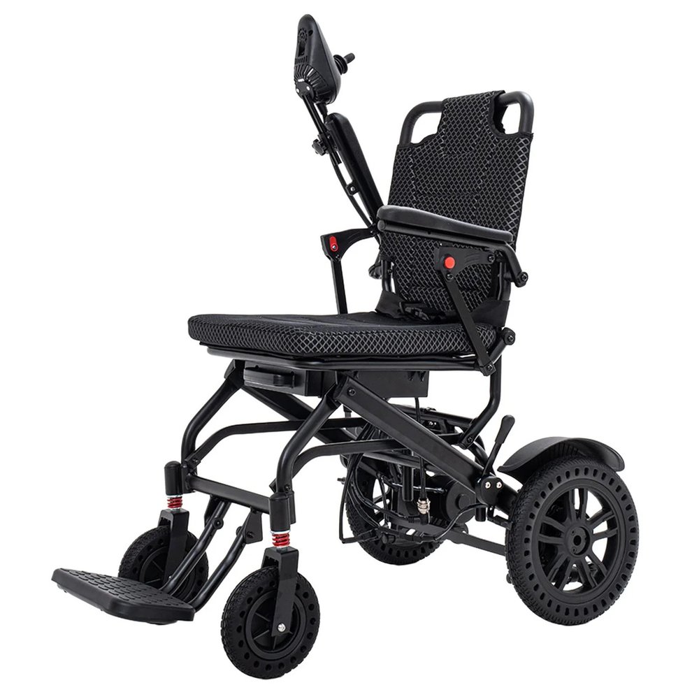 Silla de Ruedas Eléctrica de Aluminio tipo Carriola vista 3