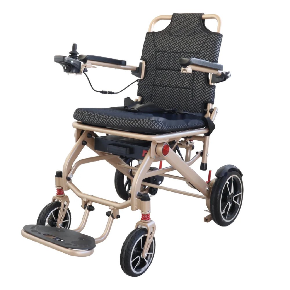 Silla de Ruedas Eléctrica de Aluminio con Control LED 19 kg vista 1
