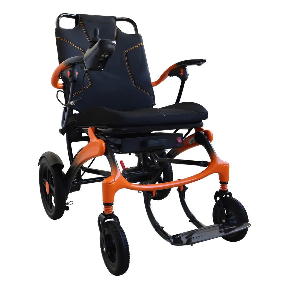 Silla de Ruedas Eléctrica de Aluminio + Fibra de Carbono 19 kg vista 1